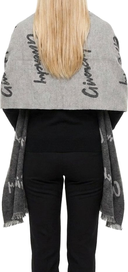 Givenchy Gray Wool Scarf