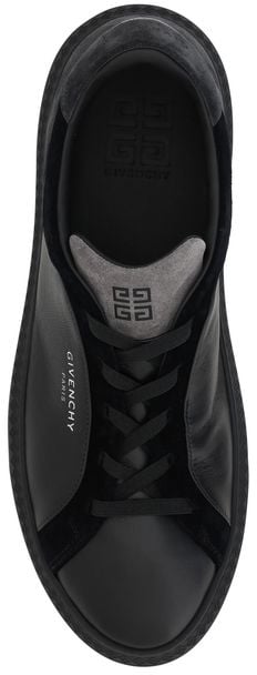 Givenchy Black Leather G Set Sneakers
