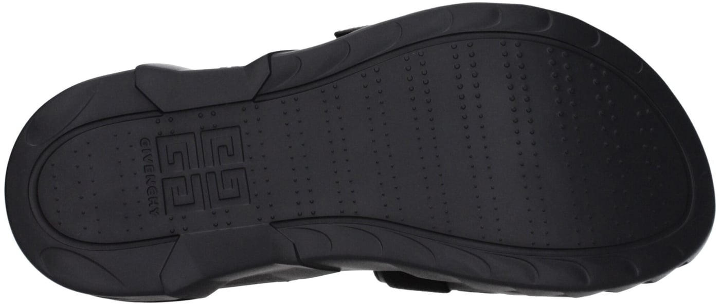 Givenchy Black Fabric Slippers