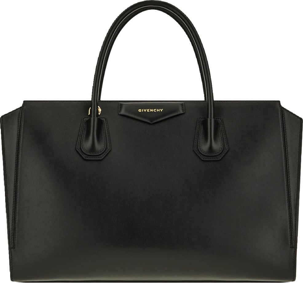 Givenchy Black leather Antigona Catchall medium handle bag