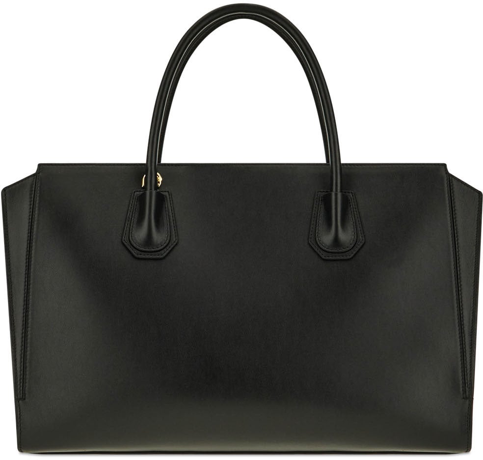 Givenchy Black leather Antigona Catchall medium handle bag