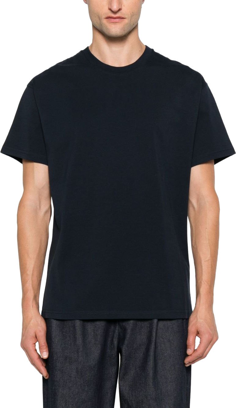 T-Shirts And Polos Marine/Blanc