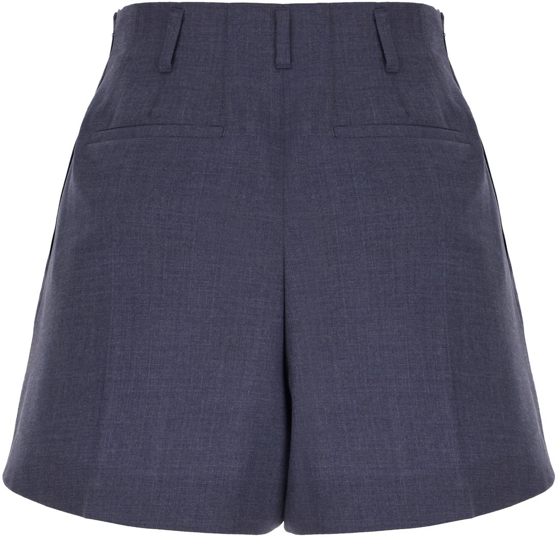 Givenchy Blue wool shorts