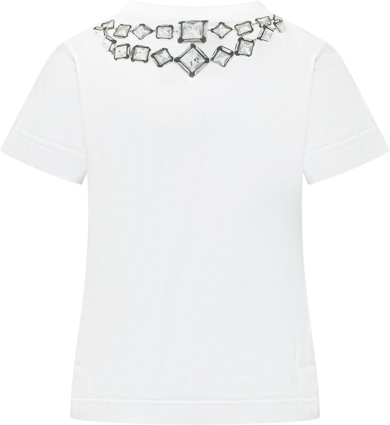 T-shirt con Stampa Gioiello