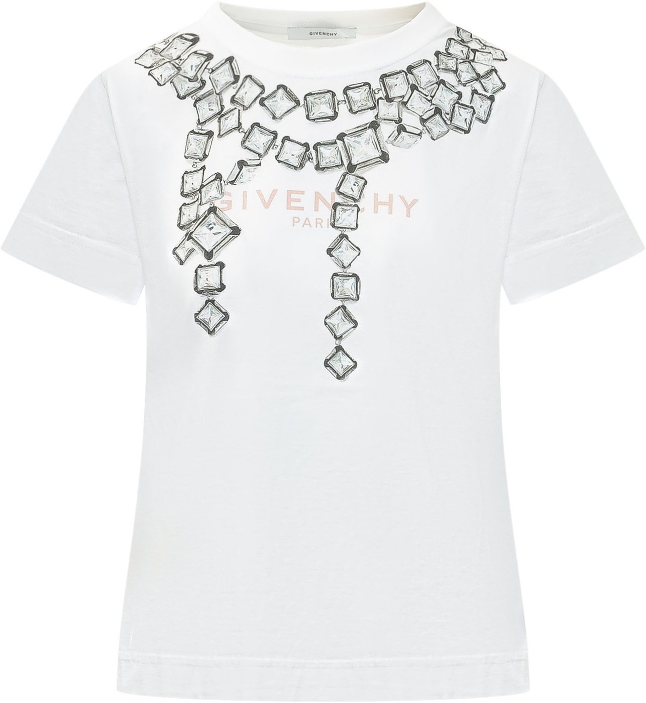 T-shirt con Stampa Gioiello