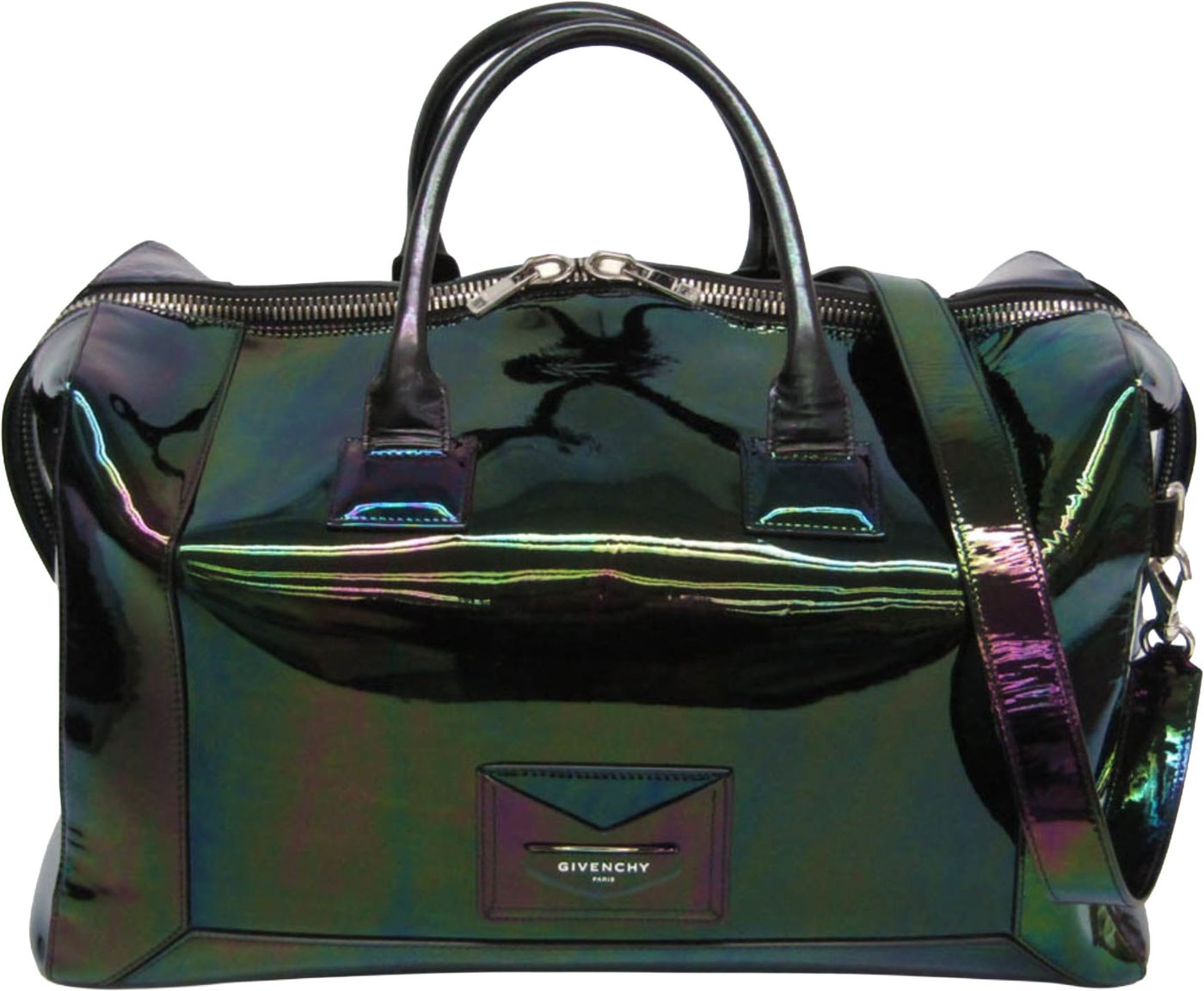 Givenchy Lucrezia Boston Bag Iridiscent Leather