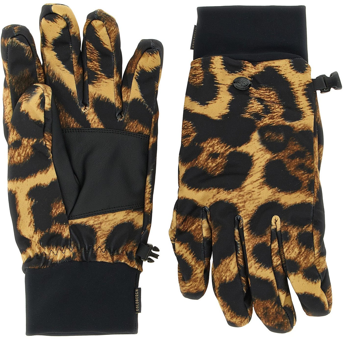 GOLDBERGH Brown Polyester Gloves