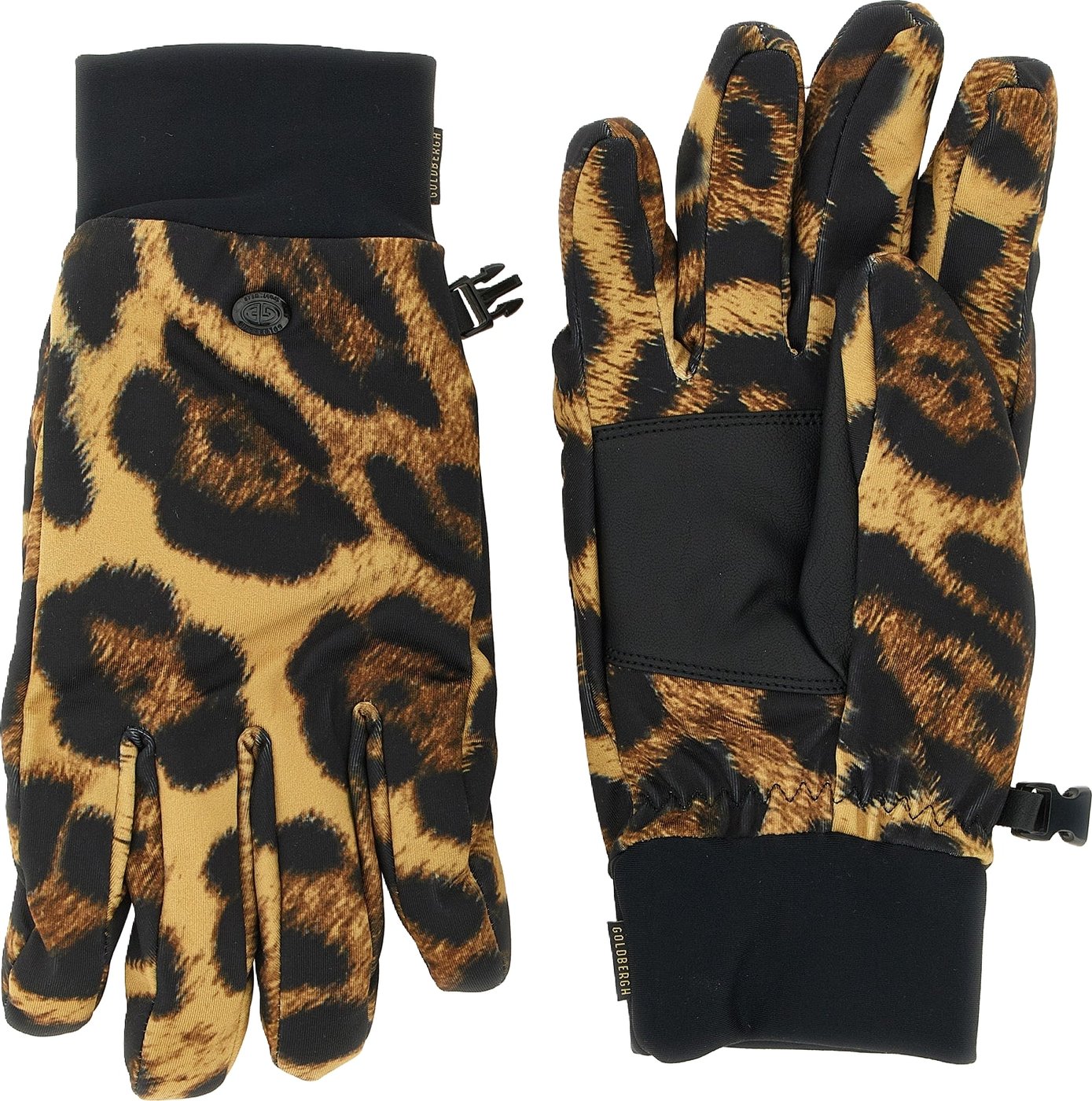 GOLDBERGH Brown Polyester Gloves