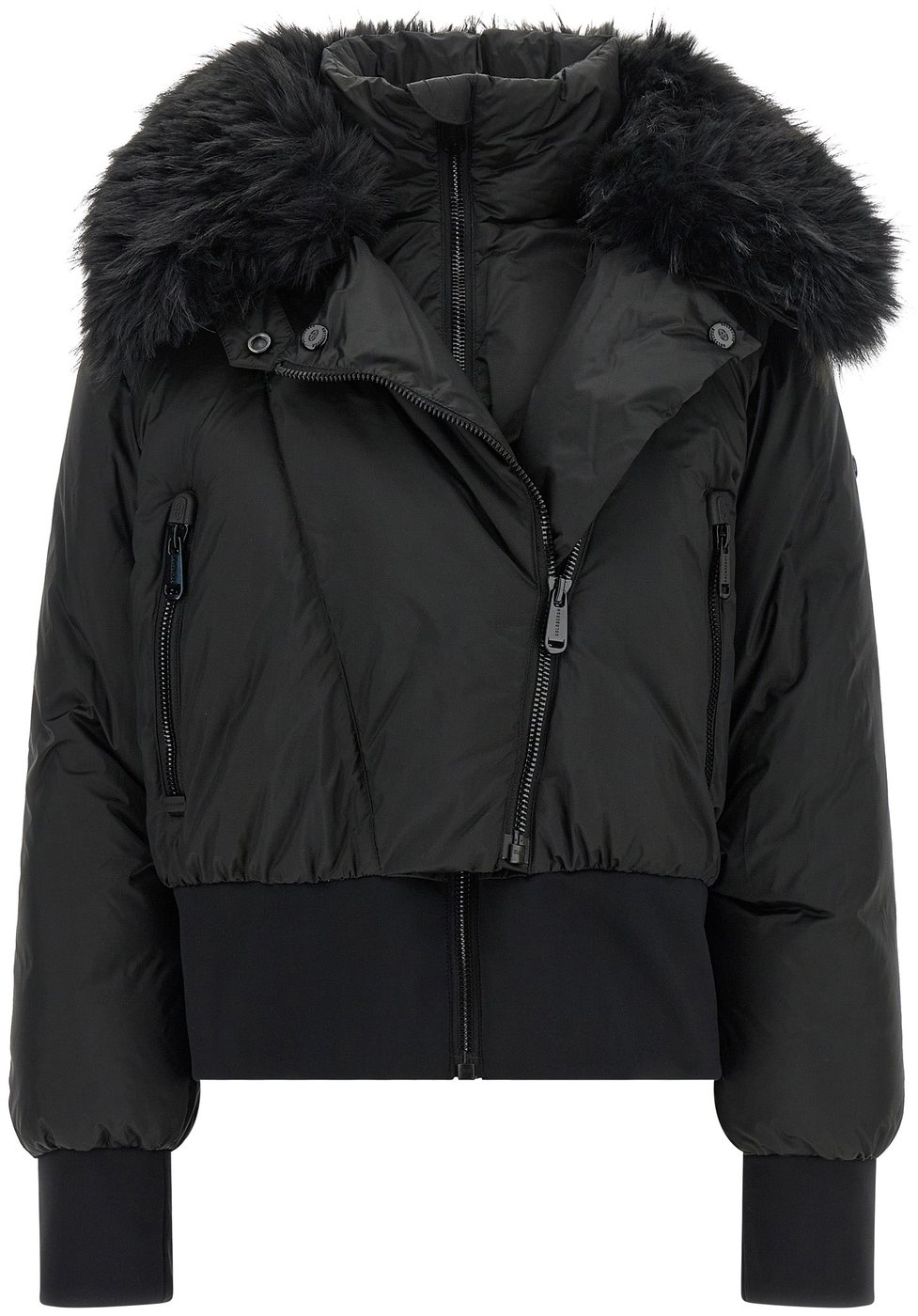 GOLDBERGH Black Polyester Full-Length Jacket