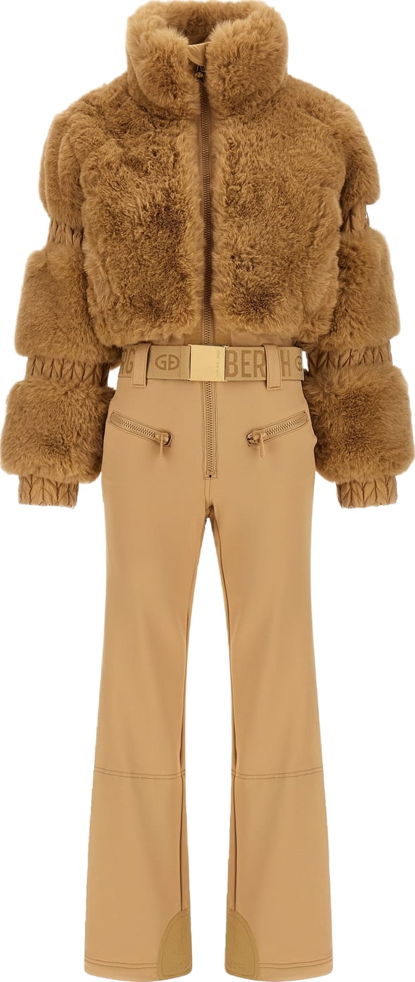 GOLDBERGH Beige Polyester Jumpsuit