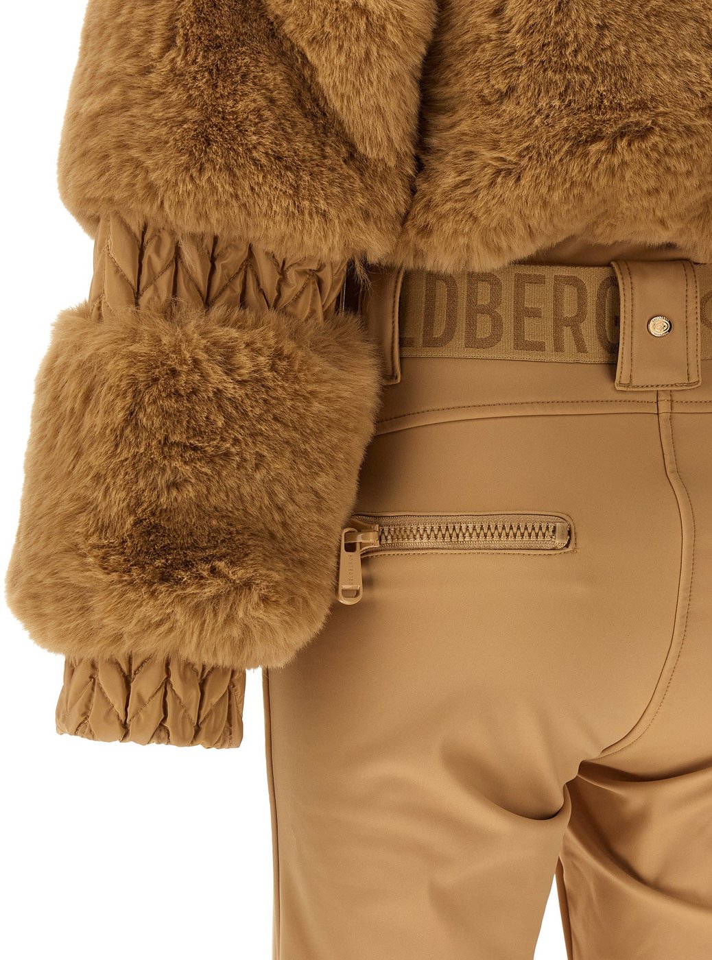 GOLDBERGH Beige Polyester Jumpsuit