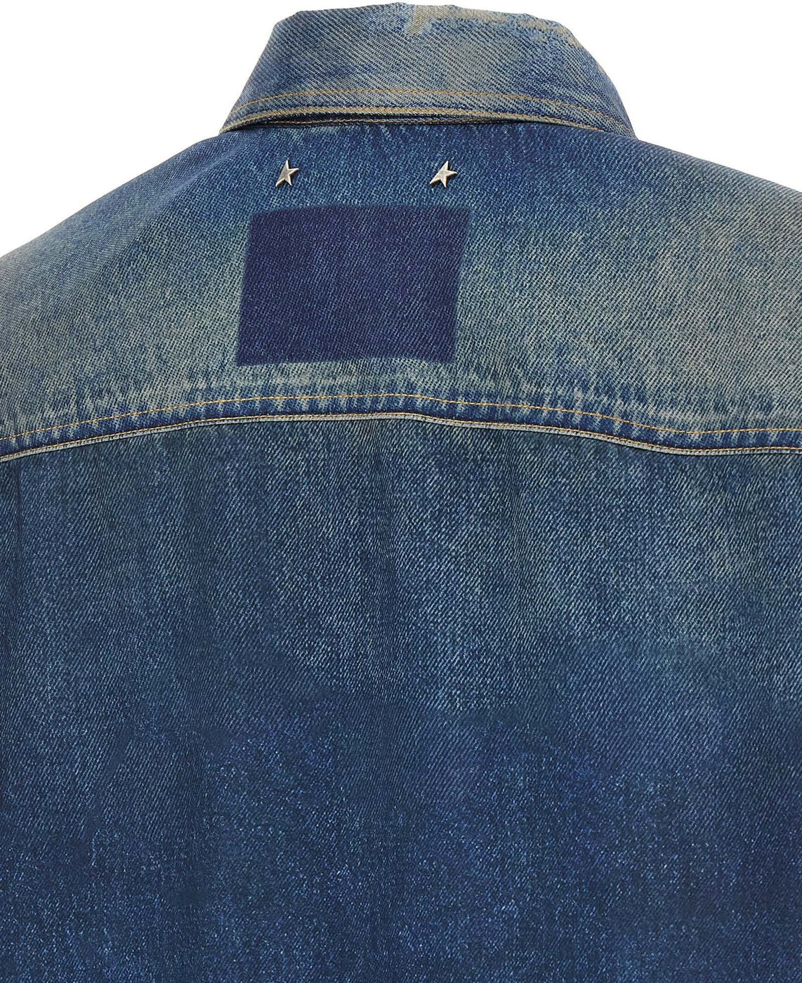 Golden Goose Blue Polyester Blouse