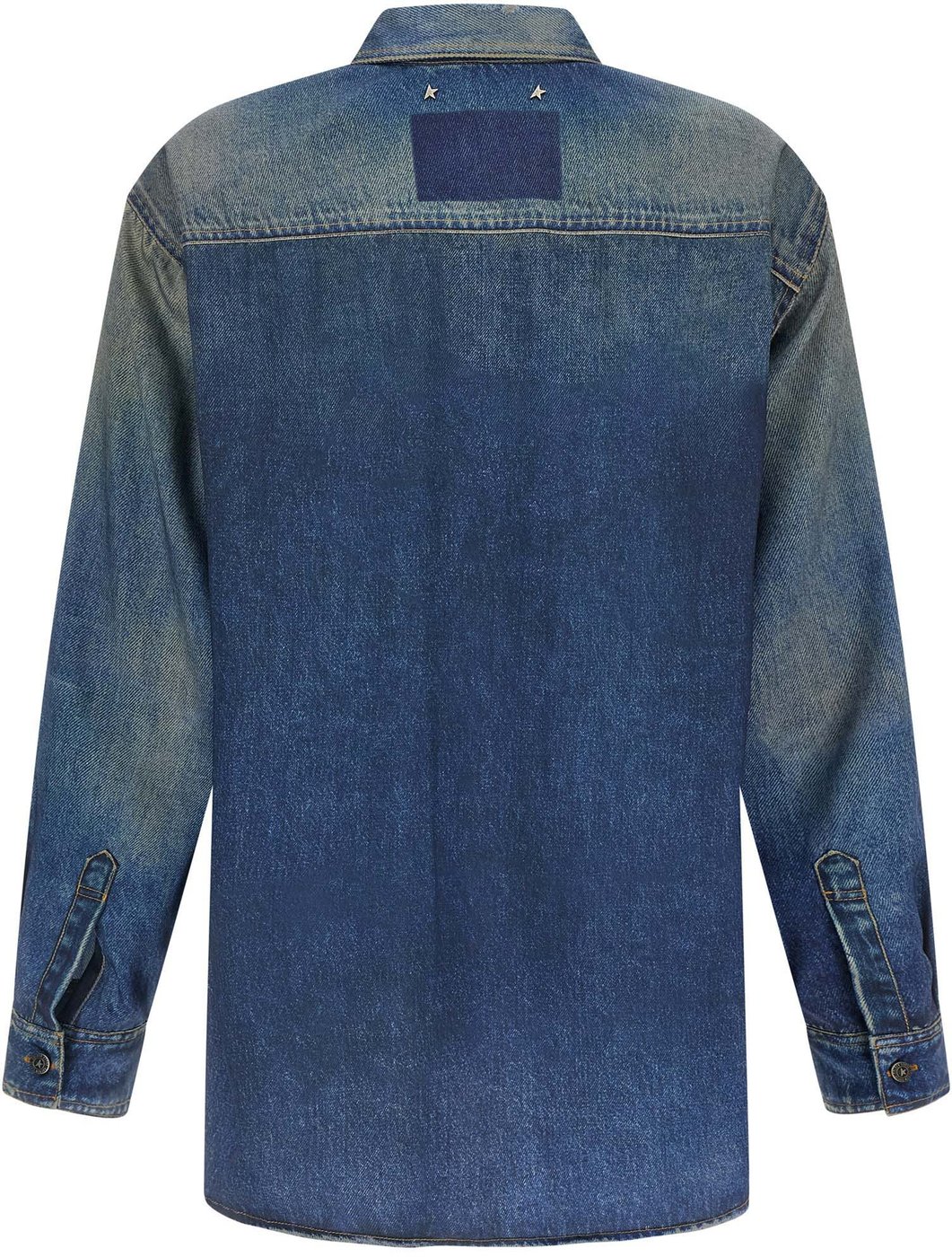 Golden Goose Blue Polyester Blouse