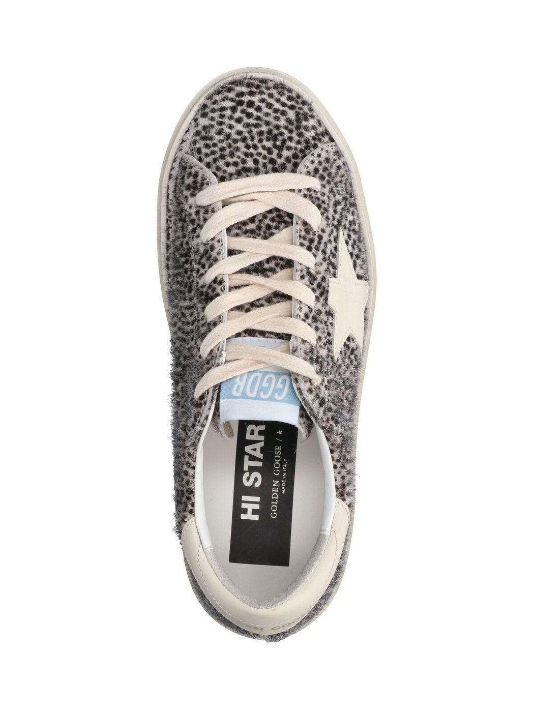Animalier Leather Hi Star Sneakers