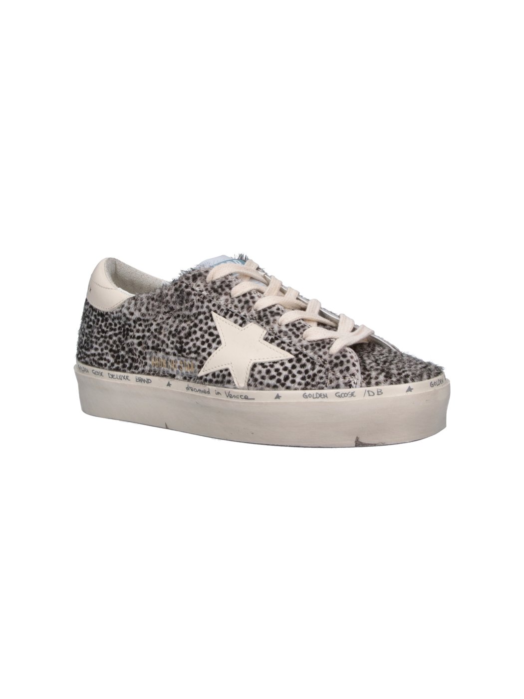 Animalier Leather Hi Star Sneakers