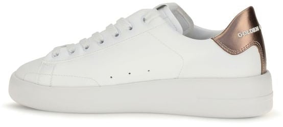Golden Goose White Calf Leather Bos Taurus Low Top Sneakers