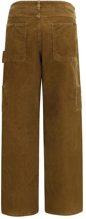 Golden Goose Brown Cotton Cargo Pants