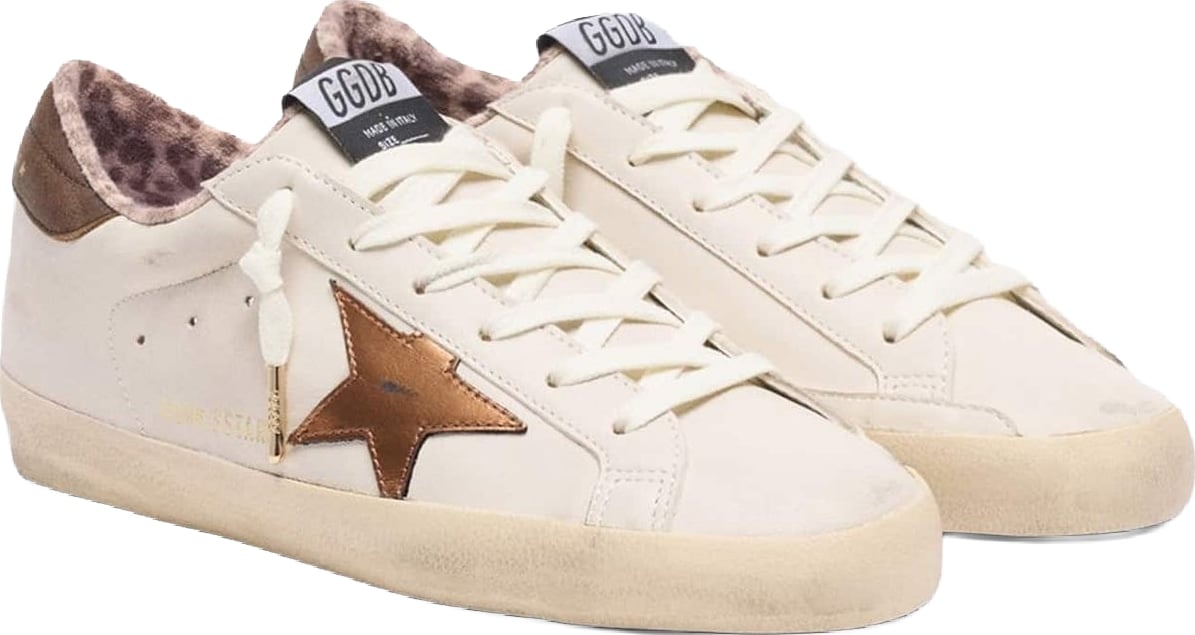 Dames Super-Star Sneaker Créme/Bruin