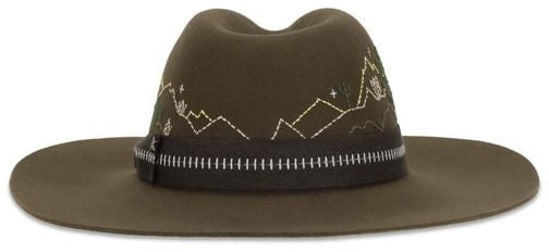 Golden Goose Bicolor Wool Oves Aries Fedora