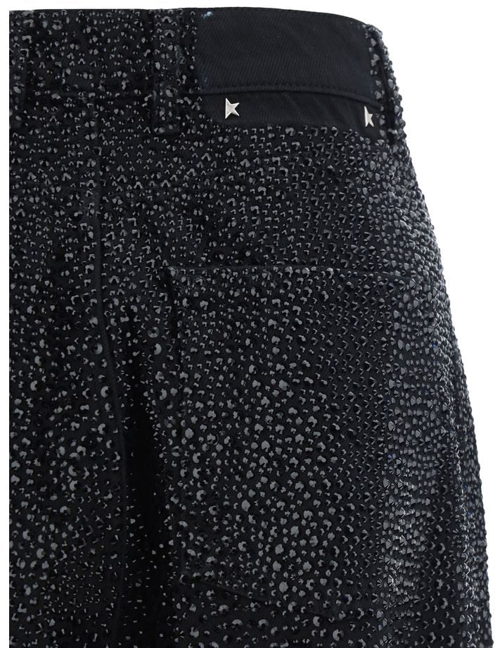 Golden Goose Black Cotton Casual Pants