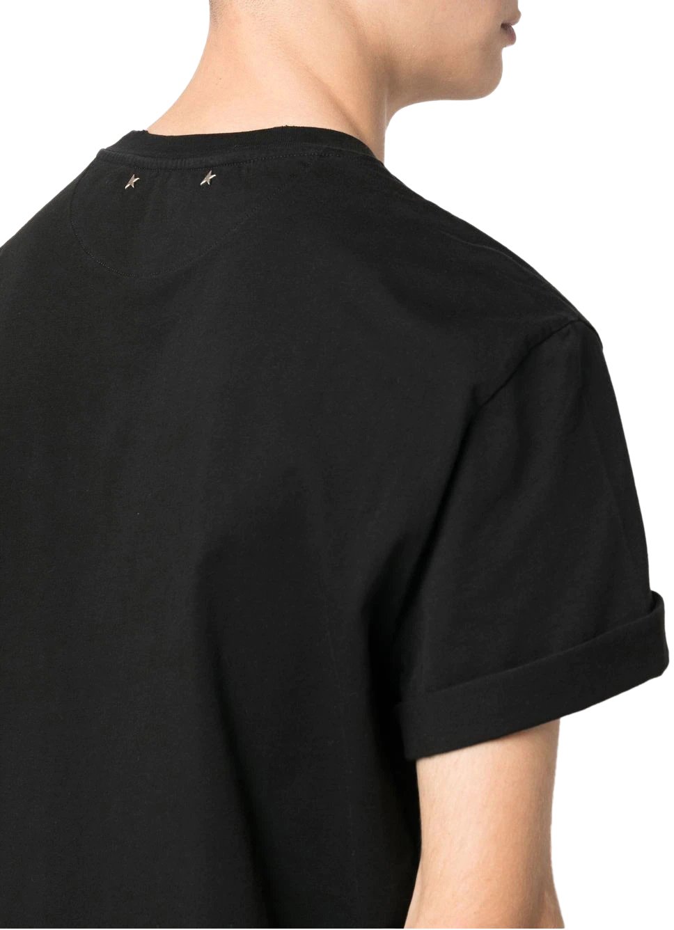 Tshirt Distressed Nero