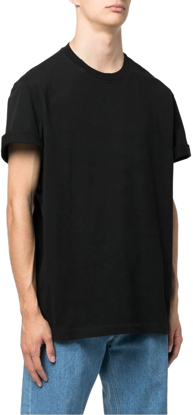 Tshirt Distressed Nero