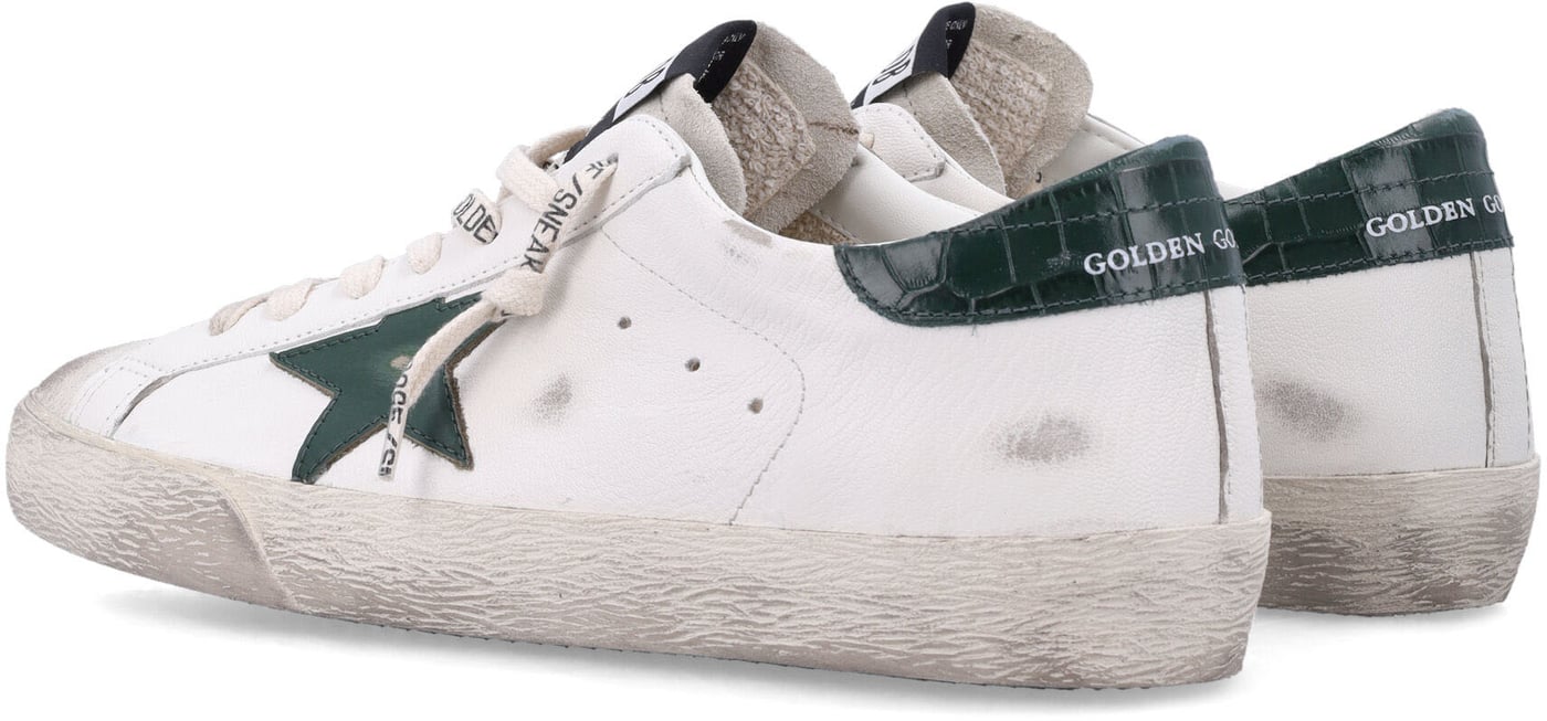Low-Top Sneakers with Contrasting Star Detail