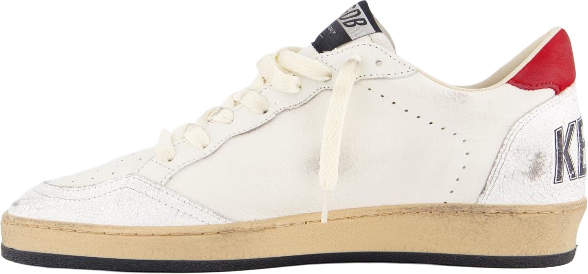 Heren Ball Star Sneaker Wit/Grijs