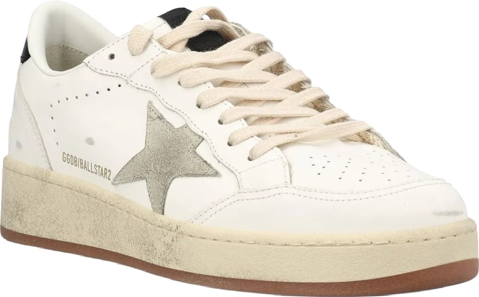 Ballstar Vintage-Inspired Cow Leather Sneakers