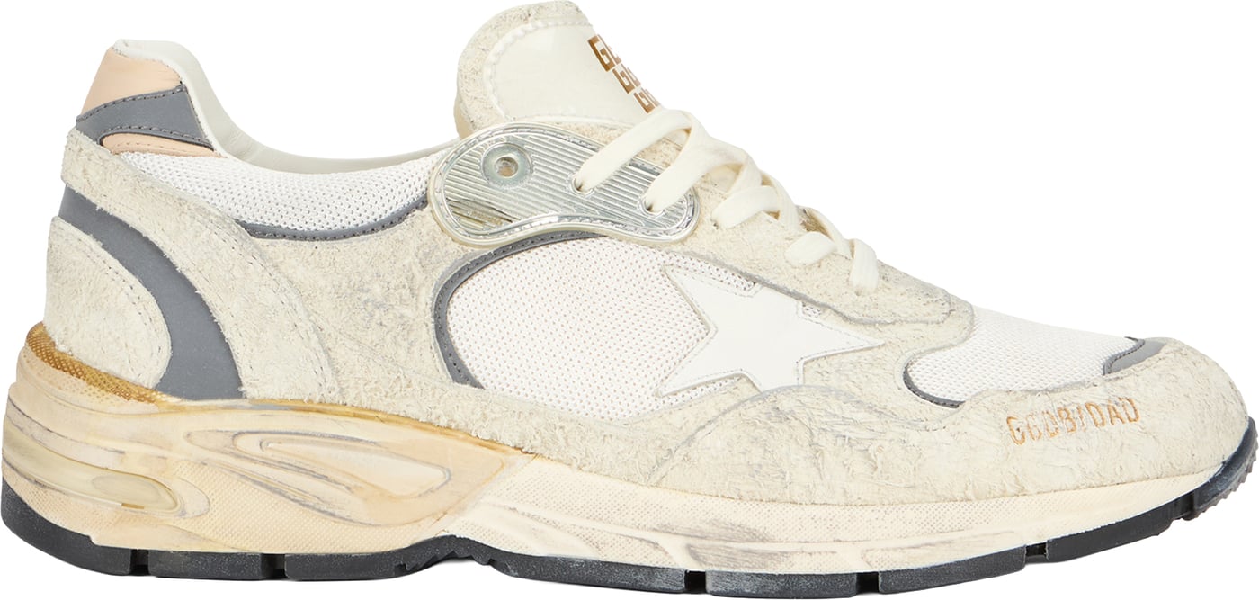 Sneakers Running Dad in suede and mesh
