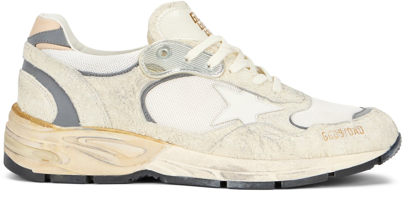 Sneakers Running Dad in suede and mesh