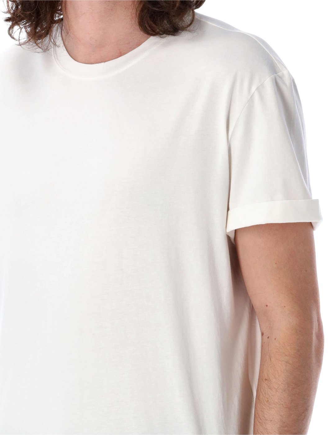 Tshirt Distressed Bianco