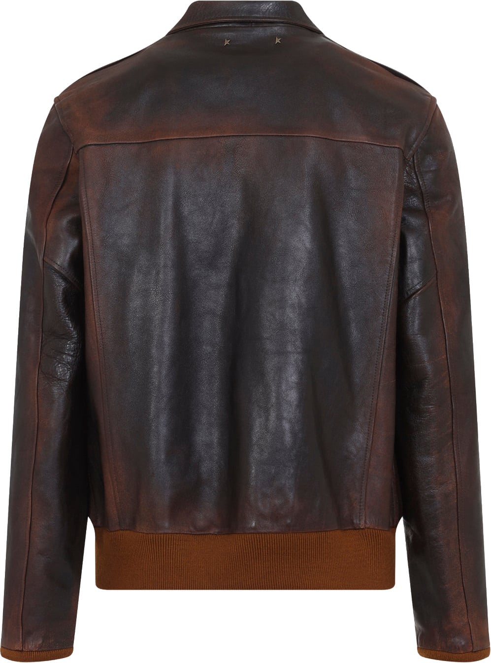 Golden Goose Leather Bomber Jacket
