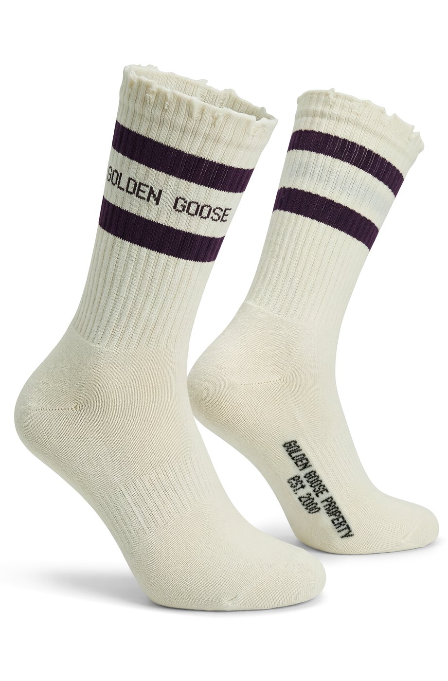 Socks with Stripes and logo