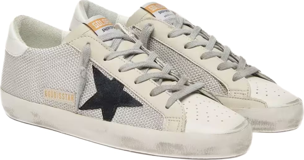 Golden Goose Super-Star Men's Sneakers White Black