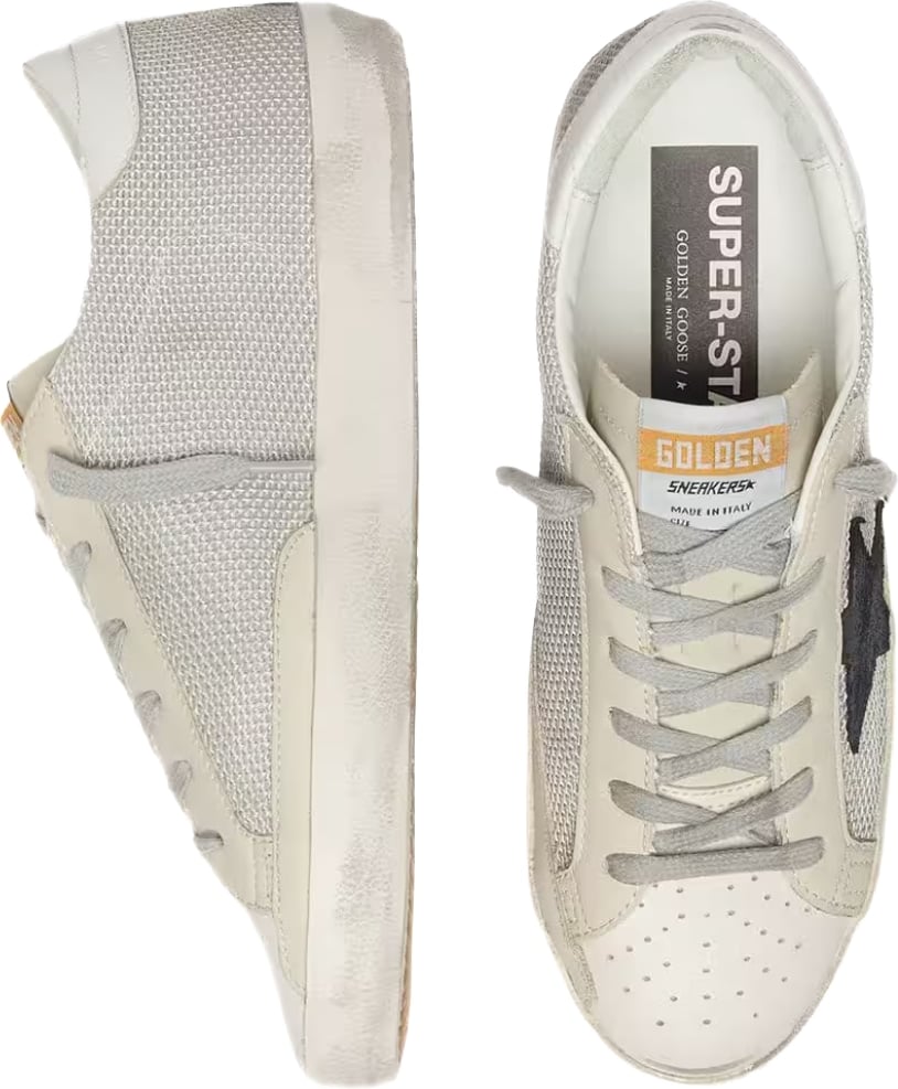 Golden Goose Super-Star Men's Sneakers White Black