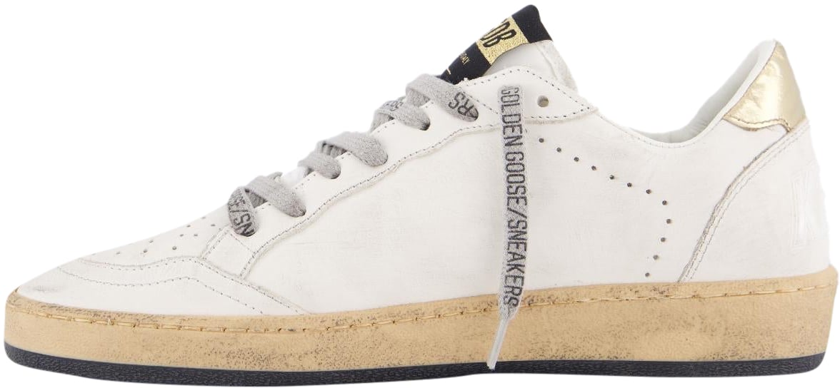 Dames Ball Star Sneaker Wit/Goud