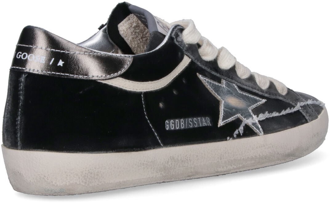 Black Super Star LTD Suede Sneakers