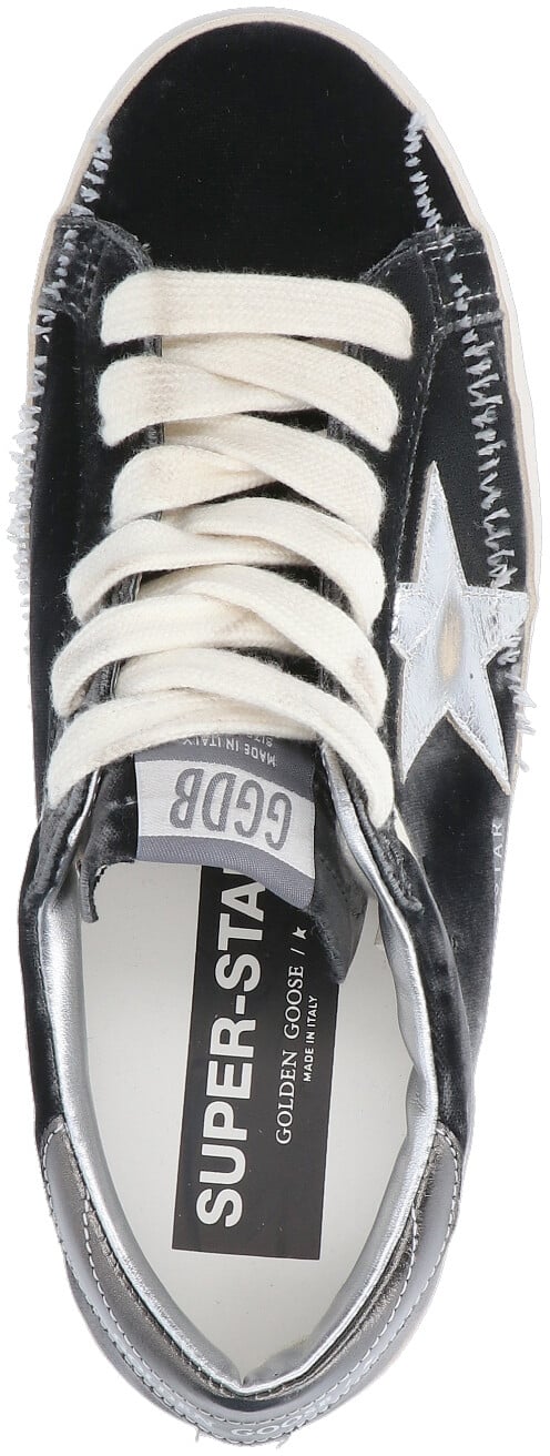 Black Super Star LTD Suede Sneakers