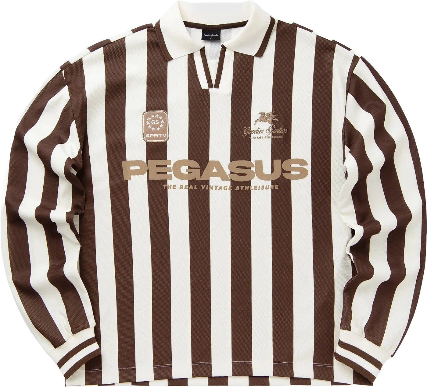 Goodies Sportive Cocoa Vintage Football Longsleeve
