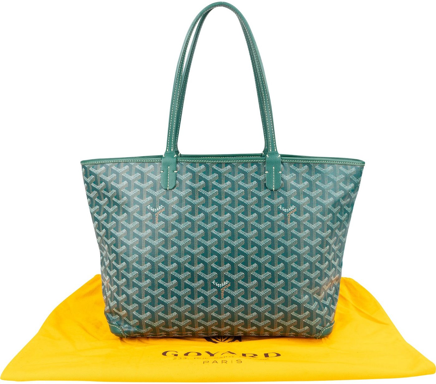 Goyard Goyardine Monogram Artois PM Shoulder Bag