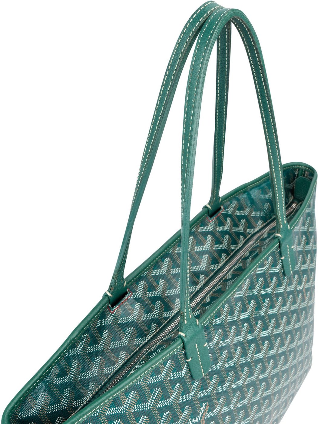 Goyard Goyardine Monogram Artois PM Shoulder Bag