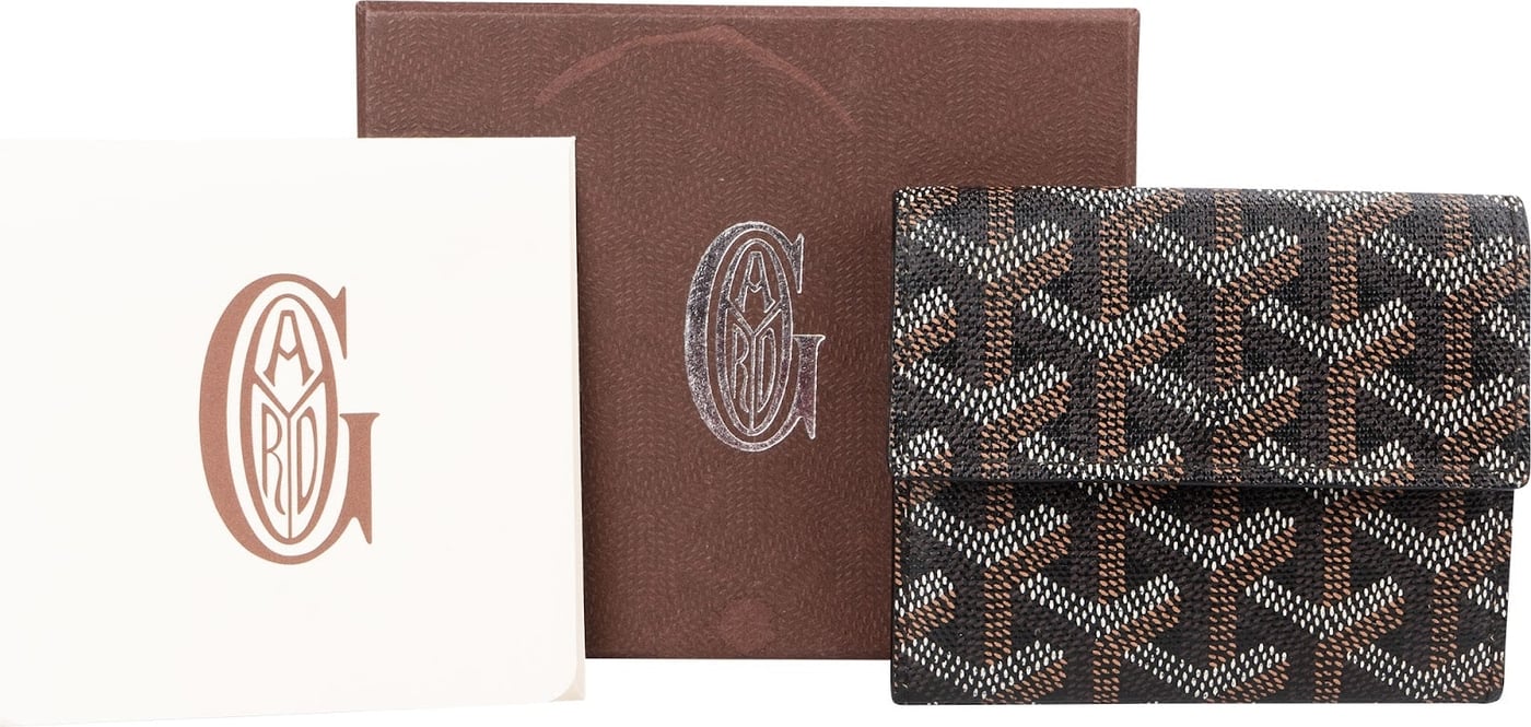 Goyard Goyardine Monogram Marigny Mini Wallet
