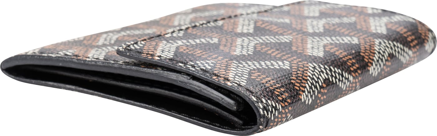 Goyard Goyardine Monogram Bifold Card Holder Wallet
