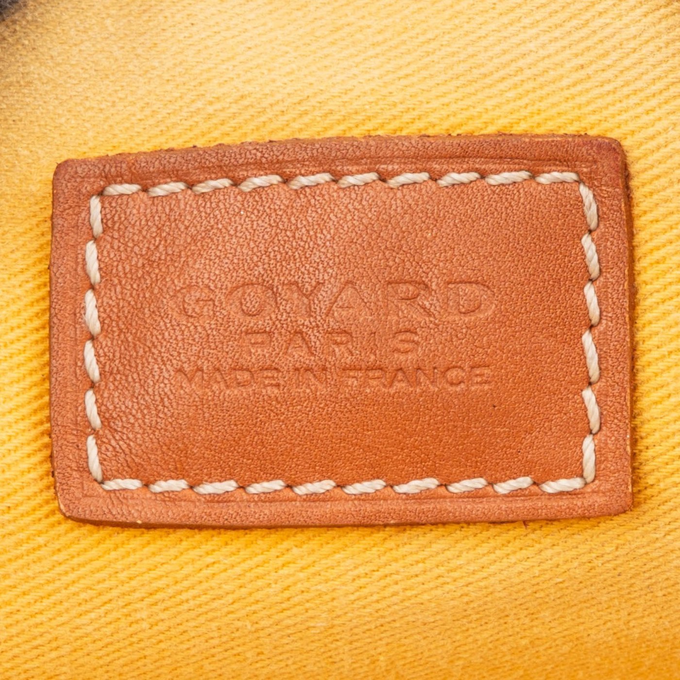 Goyard Monogram Goyardine Canvas Senat MM Clutch
