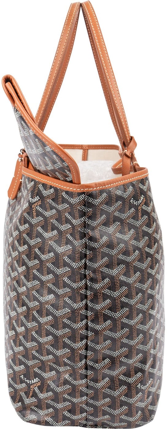 Goyard Goyardine Monogram Saint Louis PM Handbag