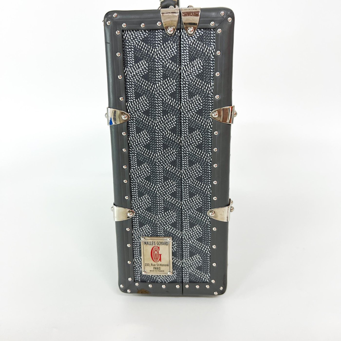 Goyard Grand Hotel Trunk Coated Canvas PM
