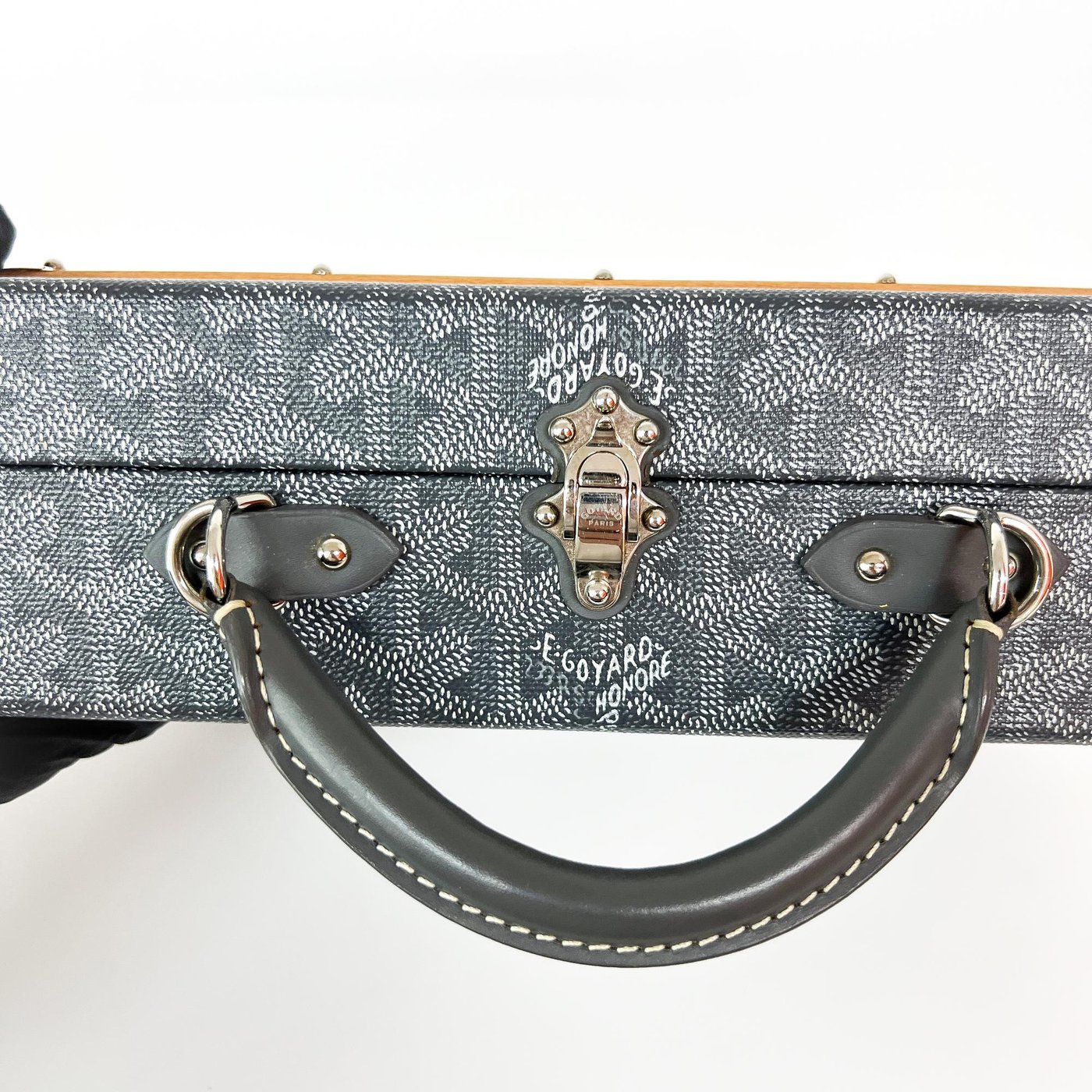 Goyard Grand Hotel Trunk Coated Canvas PM