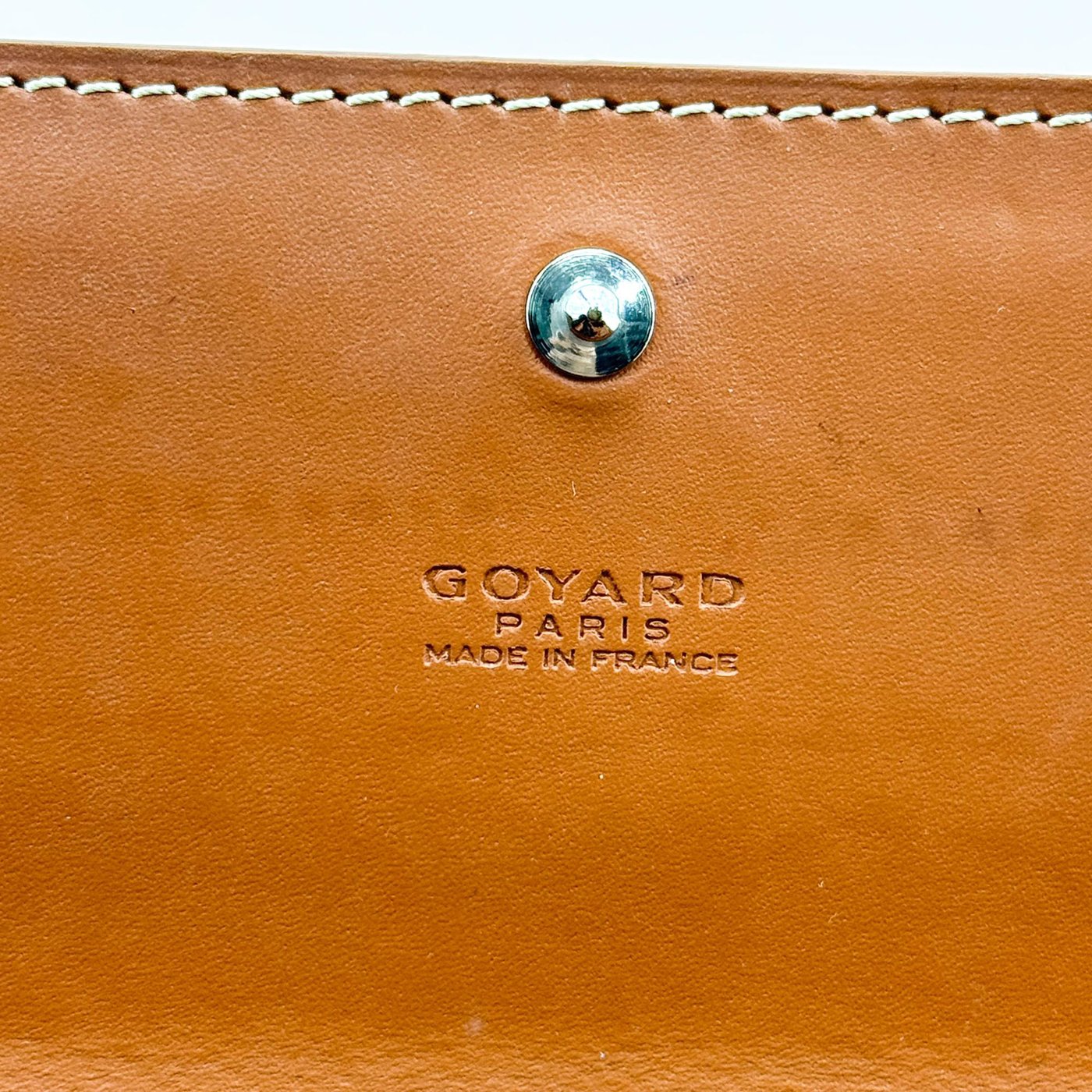 Goyard Richelieu Coated Canvas Long