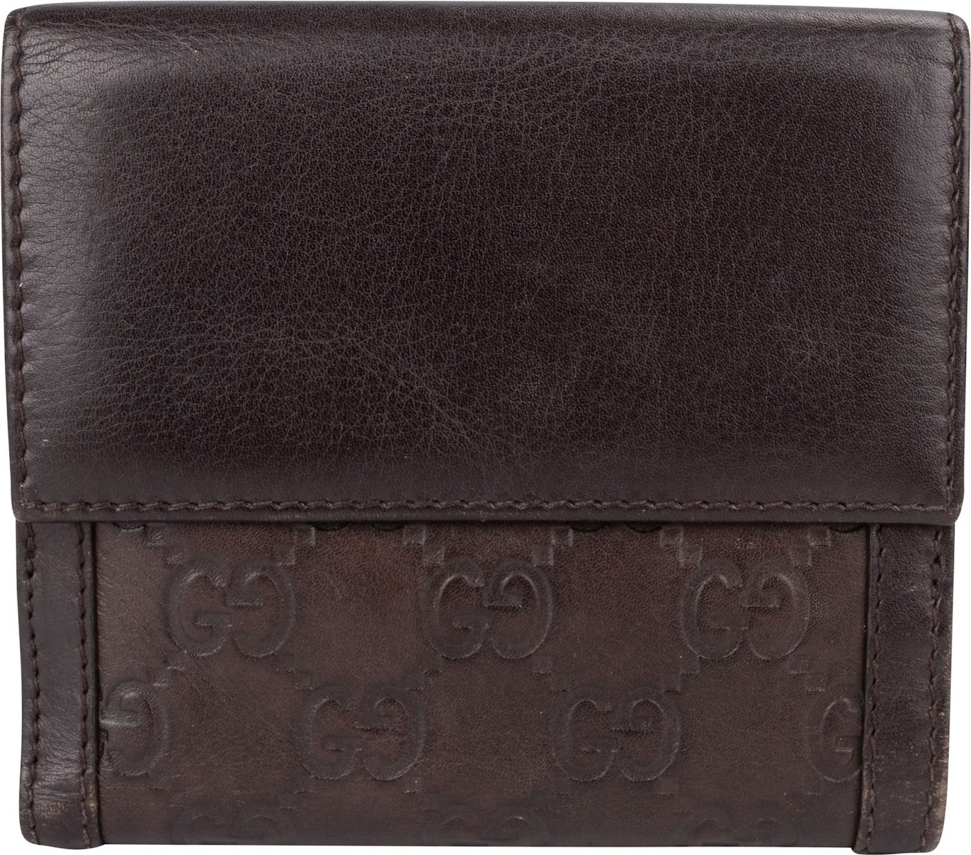 Gucci Guccissima Leather Interlocking GG Wallet